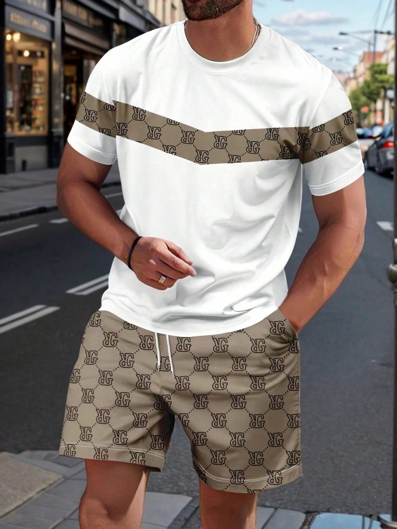 Summer Clothing Styles Men - 2026년 여름 남성복 3D 프린팅 패턴
