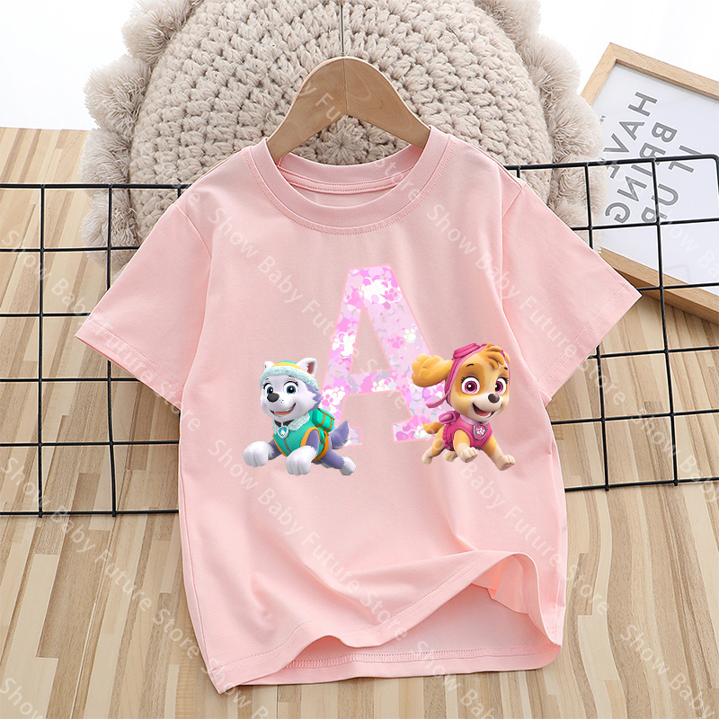 Summer Everest Clothing - 새로운 PAWs Patrols Skye Everest Letter