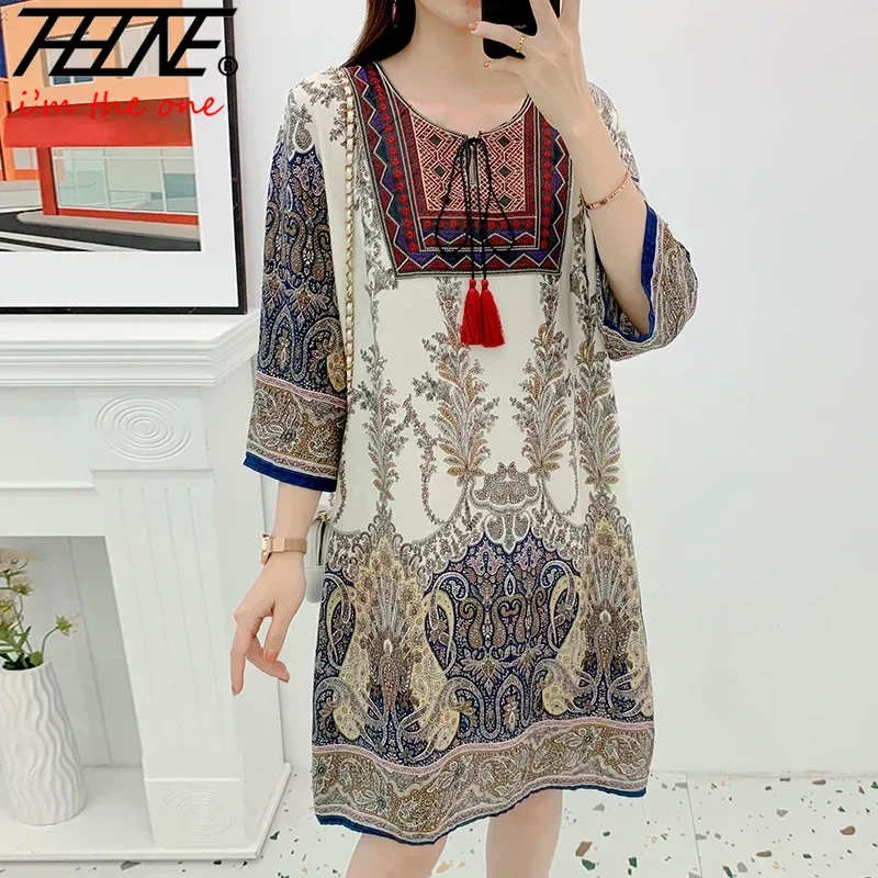 Indian Summer Vintage Clothing - 여성용 인도 드레스, 레디 스톡, 빈티지