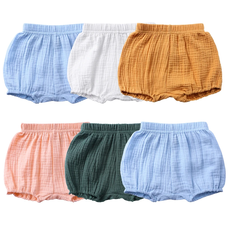 여름 솔리드 컬러 베이비 블루머 0-4T 유아 어린이  - Summer Clothing Affordable 리뷰 및 가격
