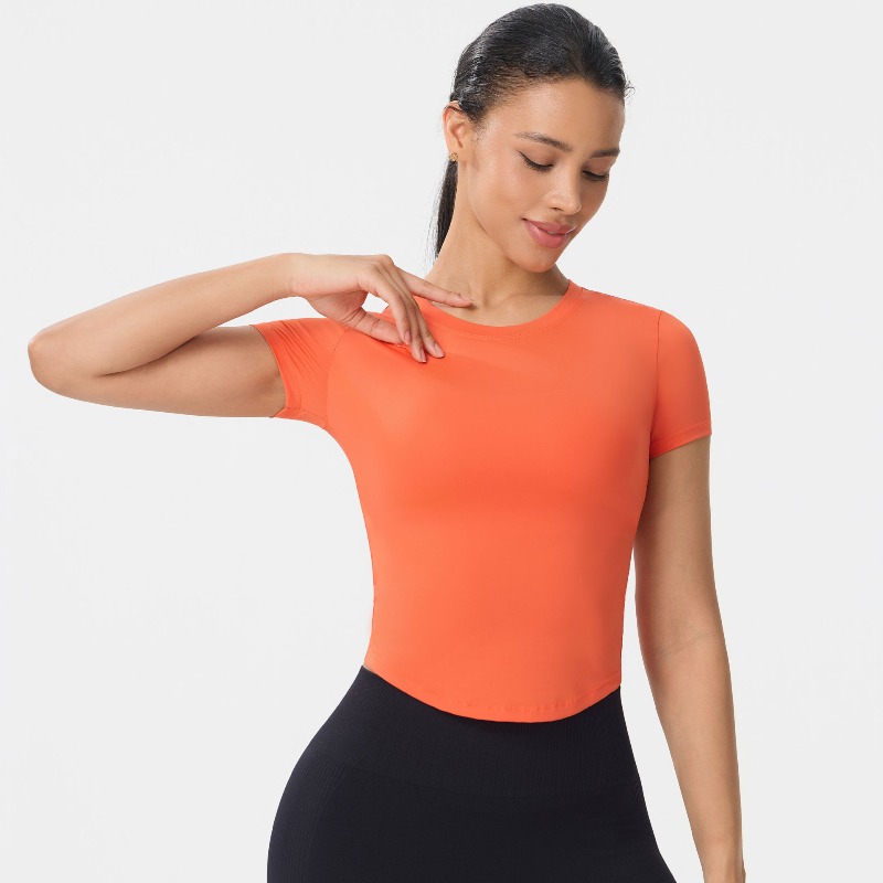 스포츠 탑 속건성 여성용 피트니스 러닝 요가 반팔 보습 - Summer Yoga Clothing 리뷰 및 가격