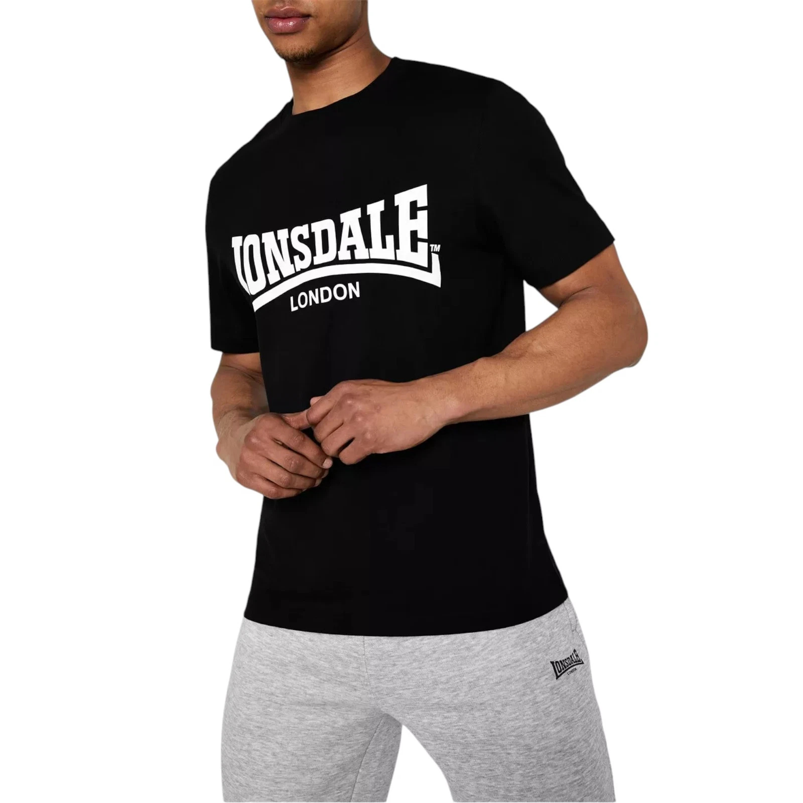 Lonsdale 남성 T 셔츠 에센셜 로고 크루 넥 반 - Summer Clothing Essentials Men 리뷰 및 가격