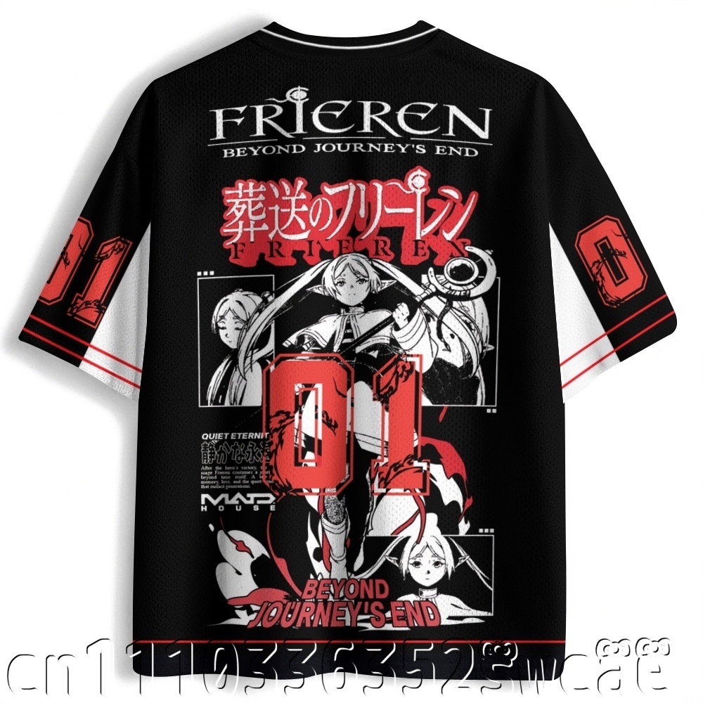 2026 새로운 Frieren Anime Jersey  - Summer Clothing Affordable 리뷰 및 가격