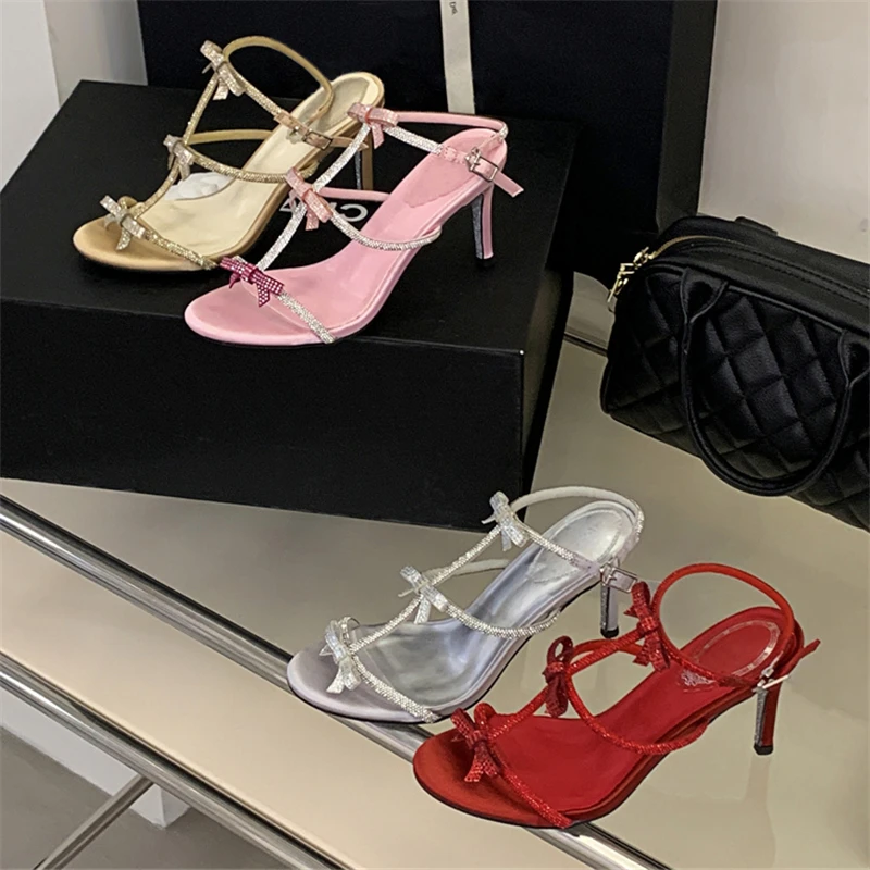 아네이케 여름 패션 피프토 버클 스트랩 스틸레토 섹시  - Summer Clothing Elegant 리뷰 및 가격