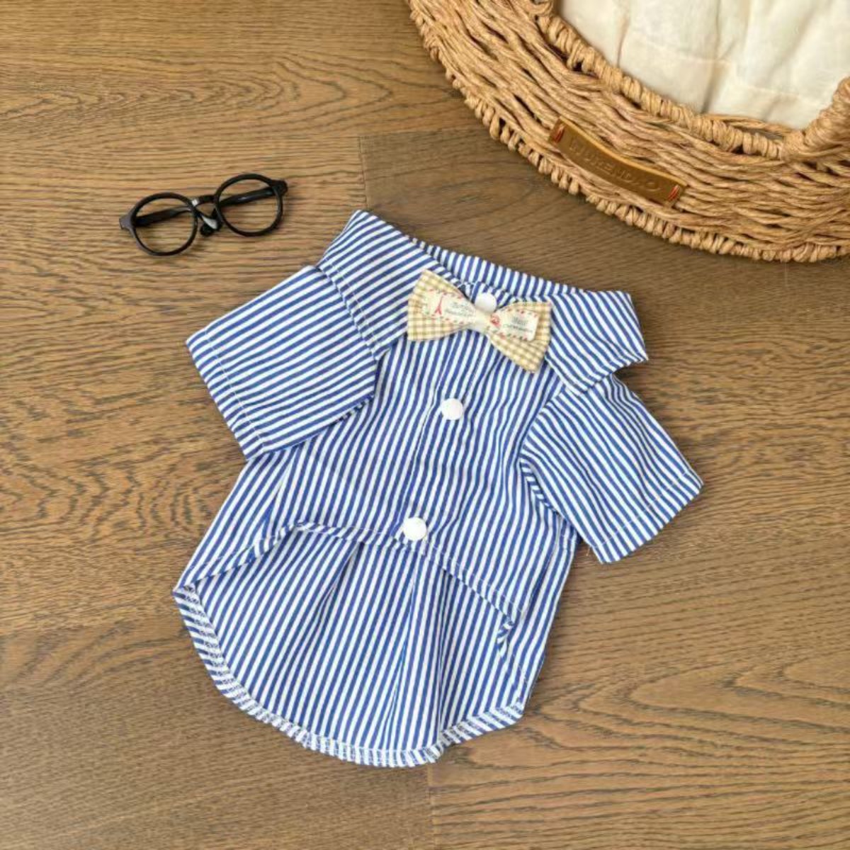 애완동물 의류 강아지 고양이 옷 흰색 파란색 줄무늬 여 - Summer Dog Clothing 리뷰 및 가격